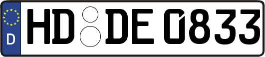 HD-DE0833