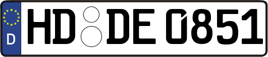 HD-DE0851
