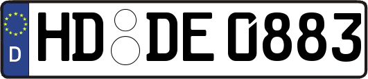 HD-DE0883
