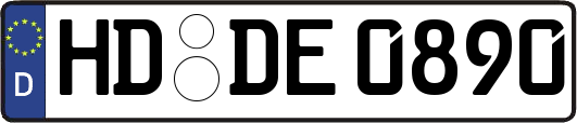 HD-DE0890