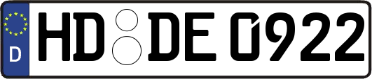 HD-DE0922