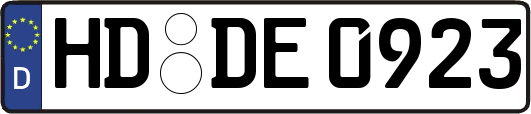 HD-DE0923