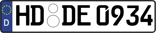 HD-DE0934