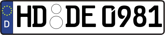 HD-DE0981