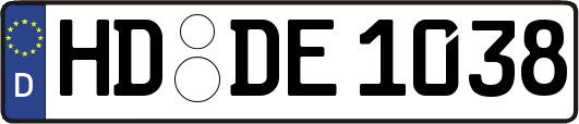 HD-DE1038