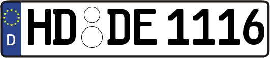 HD-DE1116