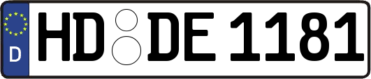 HD-DE1181