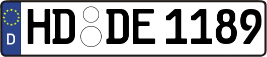 HD-DE1189