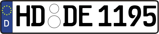 HD-DE1195