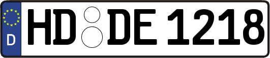 HD-DE1218