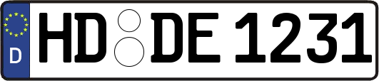 HD-DE1231