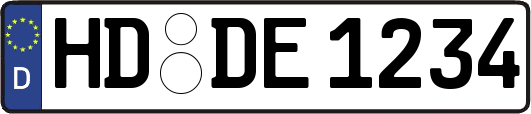 HD-DE1234