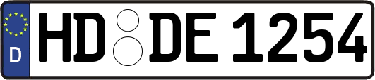 HD-DE1254