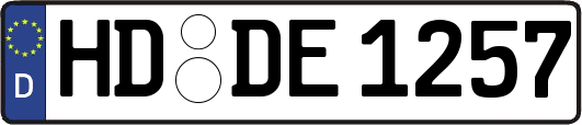 HD-DE1257
