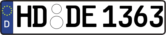 HD-DE1363