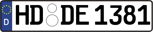 HD-DE1381