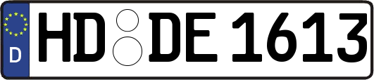 HD-DE1613