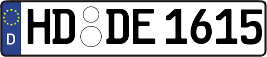 HD-DE1615