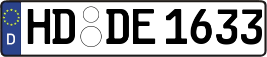 HD-DE1633