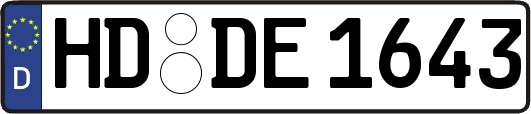 HD-DE1643
