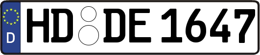 HD-DE1647