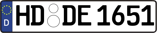 HD-DE1651