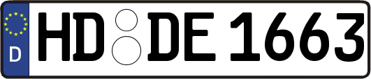 HD-DE1663