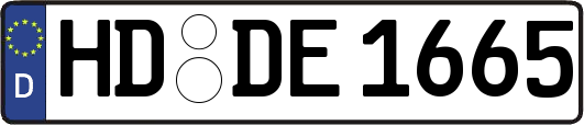 HD-DE1665