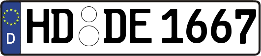 HD-DE1667