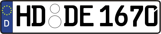 HD-DE1670