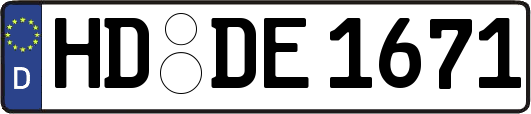 HD-DE1671