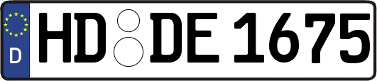 HD-DE1675