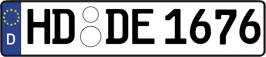 HD-DE1676