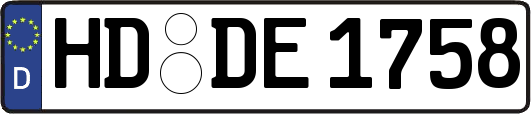 HD-DE1758
