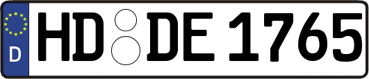 HD-DE1765