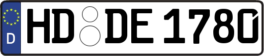 HD-DE1780