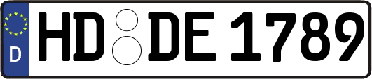 HD-DE1789