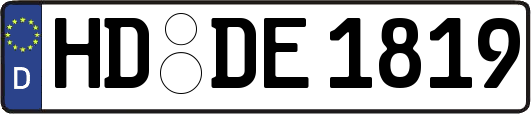 HD-DE1819