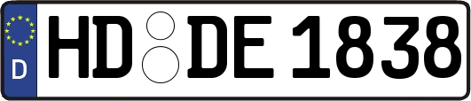 HD-DE1838