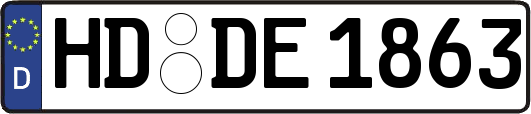 HD-DE1863