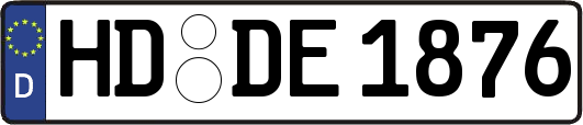 HD-DE1876