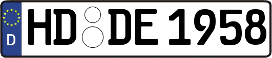 HD-DE1958