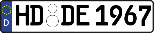 HD-DE1967