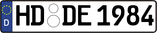 HD-DE1984