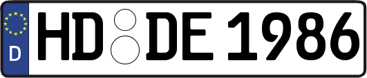 HD-DE1986