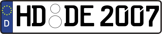 HD-DE2007