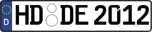 HD-DE2012
