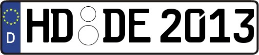 HD-DE2013
