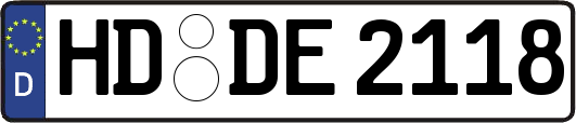 HD-DE2118