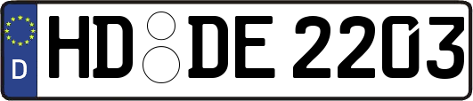 HD-DE2203